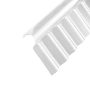 3" PVC Adjustable One Piece Ridge 690mm Length