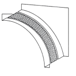 Arch Extra Soffit Piece