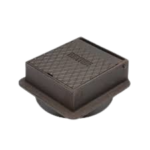 Stop Tap Box 152x152x75mm Cast Iron
