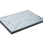 Access Cover 600x450mm 10T Metal Cover/Plastic Frame Single Seal