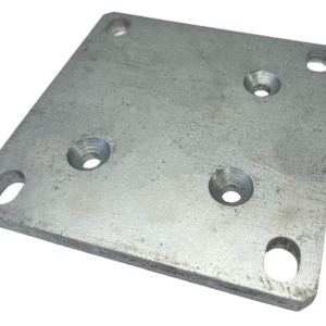 TherraWood Galvanised Aluminium Corner Post Plate